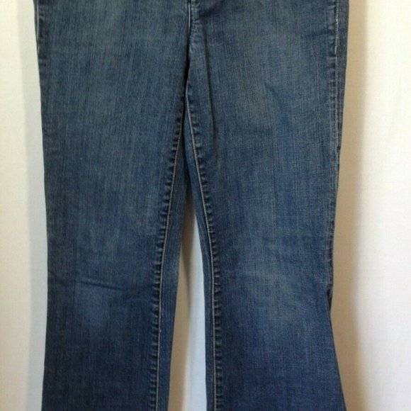 Tommy Hilfiger Women's Size 28 Denim Boot Cut Low Rise Flap Pocket Blue Jeans - Picture 1 of 7